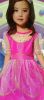 Kids Costumes to Hire - Dream Princess (gold & pink)